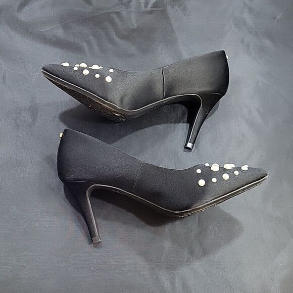 JONES NEW YORK BEYON POINTED TOE  SATIN WOMEN'S PUMP - Picture 13 of 16